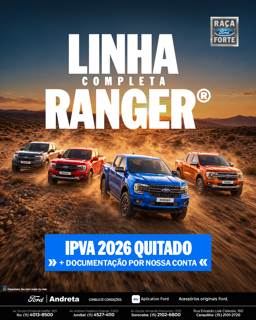 Linha Ford Ranger